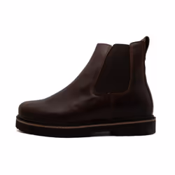 Bottes Highwood Slip On Etroite Cuir Marron