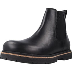 Bottes Highwood Slip On Etroite Cuir Noir