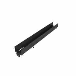 Vertiv VRA1013, Panneau de gestion de câbles, Noir, Métal, 1 pièce(s), 450 g