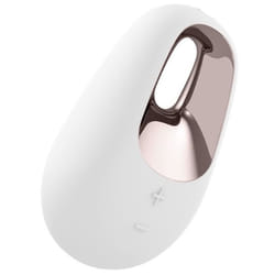 Satisfyer White Temptation Mini vibrateur Ambidextre