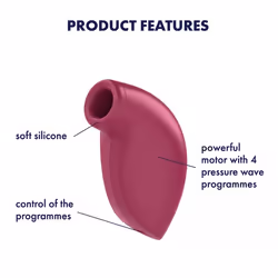 Satisfyer One Night Stand Vibrateur papillon Ambidextre