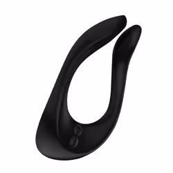 Satisfyer Endless Joy, Vibrateur de couple, Stimulation du clitoris, Stimulation du point G, Stimulation vaginale, Noir, Acry ...