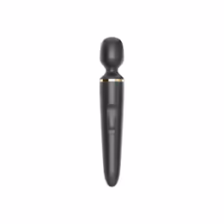 Satisfyer Wand-er Woman, Vibrateur à baguette, Stimulation du clitoris, Noir, Acrylonitrile-Butadiène-Styrène (ABS), Silicone ...