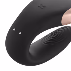 Satisfyer Double Love Vibrateur de couple Ambidextre