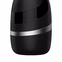 Satisfyer 573015 vibromasseur pour homme Caresse masculine Noir, Argent Acrylonitrile-Butadiène-Styrène (ABS), Élastomère thermoplastique (TPE)