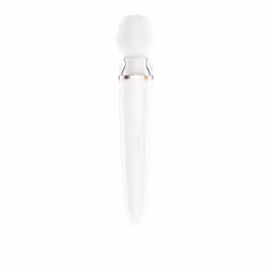 Satisfyer Double Wand-er, Vibrateur à baguette, Stimulation du clitoris, Stimulation du point G, Stimulation vaginale, Blanc, ...