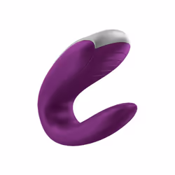 Satisfyer Double Fun Vibrateur de couple Ambidextre