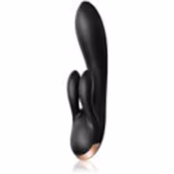 Profitez d’instants en solo ou de moments de jeu à deux avec encore plus de plaisir. Le vibrateur Satisfyer Double Flex vous  ...