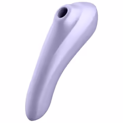 Satisfyer Dual Pleasure, Vibrateur à ventouse, Stimulation du clitoris, Violet, Acrylonitrile-Butadiène-Styrène (ABS), Silico ...