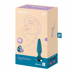 Satisfyer Plug-ilicious 1 Plug anal Vert Silicium 1 pièce(s) - Vue supplémentaire 4