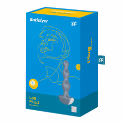 Satisfyer Lolli Plug 2 Vibreur anal Gris Silicium 1 pièce(s) - Vue supplémentaire 4