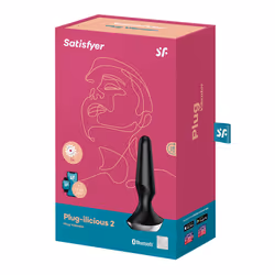 Satisfyer Plug-ilicious 2 Plug anal Noir Silicium 1 pièce(s) - Vue supplémentaire 4