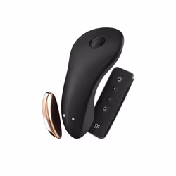 Satisfyer Little Secret, Stimulation du clitoris, Noir, Acrylonitrile-Butadiène-Styrène (ABS), Silicone, Ambidextre, Boutons, ...