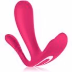 Profitez d’instants en solo ou de moments de jeu à deux avec encore plus de plaisir. Le vibrateur Satisfyer TOP SECRET+ vous  ...