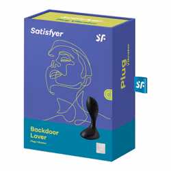 Satisfyer Backdoor Lover Vibreur anal Noir Silicium 1 pièce(s) - Vue supplémentaire 4