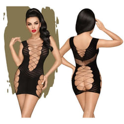 Penthouse Flame On The Rock Chemise de nuit Noir