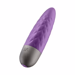 Satisfyer Ultra Power Bullet 5, Mini vibrateur, Stimulation vaginale, Violet, Acrylonitrile-Butadiène-Styrène (ABS), Silicone ...