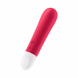 Satisfyer Ultra Power Bullet 1, Mini vibrateur, Stimulation vaginale, Rouge, Acrylonitrile-Butadiène-Styrène (ABS), Silicone, ...