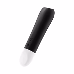 Satisfyer Ultra Power Bullet 2, Mini vibrateur, Stimulation vaginale, Noir, Acrylonitrile-Butadiène-Styrène (ABS), Silicone, ...