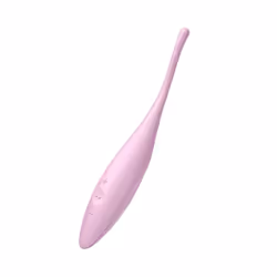 Satisfyer Twirling Joy, Stimulation du clitoris, Stimulation vaginale, Rose, Acrylonitrile-Butadiène-Styrène (ABS), Silicone, ...