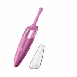 Satisfyer Twirling Delight, Mini vibrateur, Stimulation du clitoris, Baie, Acrylonitrile-Butadiène-Styrène (ABS), Silicone, D ...