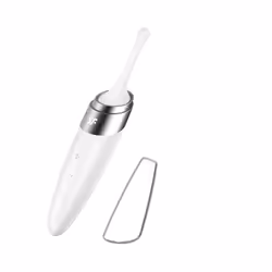 Satisfyer Twirling Delight, Mini vibrateur, Stimulation du clitoris, Blanc, Acrylonitrile-Butadiène-Styrène (ABS), Silicone,  ...