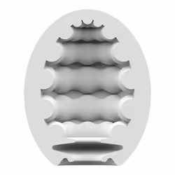 Satisfyer Masturbator Egg - Riffle Masturbateur d'œufs Élastomère thermoplastique (TPE)
