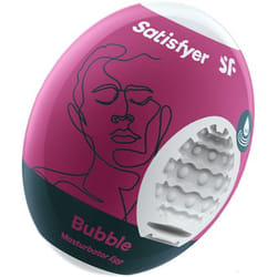 Satisfyer Masturbator Egg - Bubble Masturbateur d'œufs Élastomère thermoplastique (TPE)