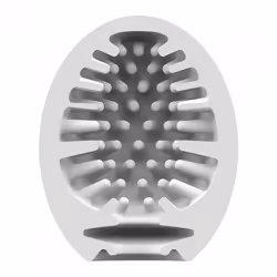 Satisfyer Masturbator Egg - Naughty Masturbateur d'œufs Élastomère thermoplastique (TPE)