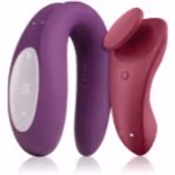 Profitez d’instants en solo ou de moments de jeu à deux avec encore plus de plaisir. Le vibrateur Satisfyer Partner BOX 1 vou ...