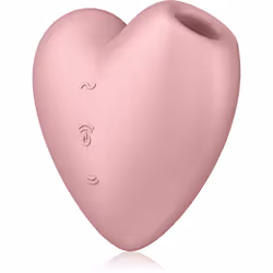 Vous pensiez que les Satisfyers ne pouvaient pas être plus beaux ? Le stimulateur clitoridien Satisfyer Cutie Heart arrive po ...