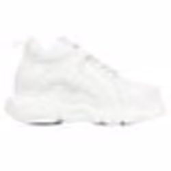 Basket Buffalo CLD CORIN - BUFFALO - Femme - Blanc - Textile - Plat - Lacets