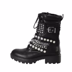 Bottines nappa vegan femme Buffalo Wave Combat