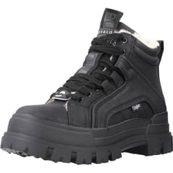 Chaussure Buffalo Modèle Aspha Nc Mid Warm - Coleur Noir