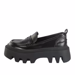 BUFFALO FLORA LOAFER COULEUR NOIR BLACK