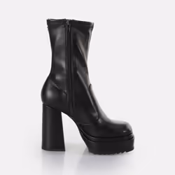 Bottines femme Buffalo May W Sock - Vegan Nappa