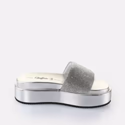 Claquettes femme Buffalo Noa Glam - Vegan Glitte
