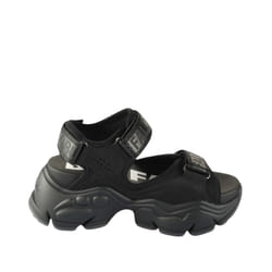 Sandales compensées femme Buffalo Binary 0 - Vegan Nappa/nubuck