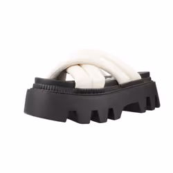 Sandales femme Buffalo Flora Cross Quilt - Vegan Nappa