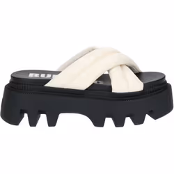 Sandales femme Buffalo Flora Cross Quilt - Vegan Nappa