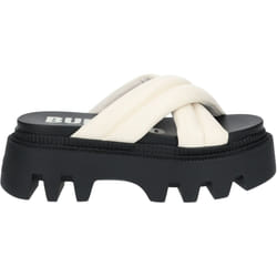 Sandales femme Buffalo Flora Cross Quilt - Vegan Nappa
