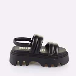 Sandales compensées femme Buffalo Flora Ts Quilt - Vegan Nappa