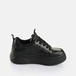 Baskets femme Buffalo Vectra Low - Vegan Nappa - black