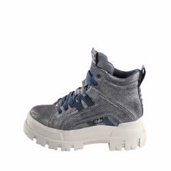 Bottines femme Buffalo Aspha NC Mid - Vegan Denim