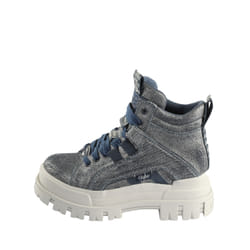 Bottines femme Buffalo Aspha NC Mid - Vegan Denim