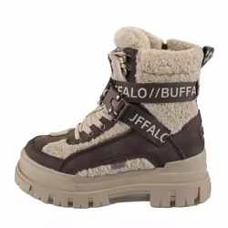 Bottines femme Buffalo Aspha Com1 Warm - Vegan Nappa/Fur