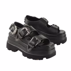 Sandales Noires Pour Femmes