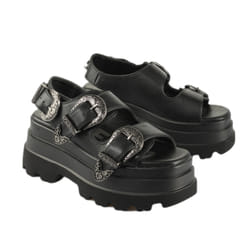 Sandales Noires Pour Femmes
