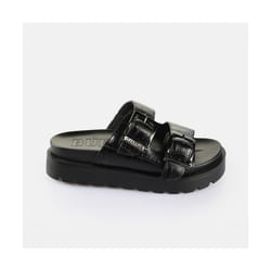 Mules femme Buffalo Raya Ari - Vegan Denim