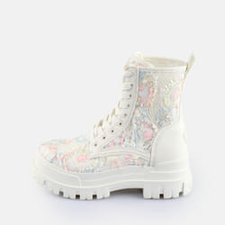 Bottines femme Buffalo Aspha RLD Bloom - Vegan Textile/Nappa